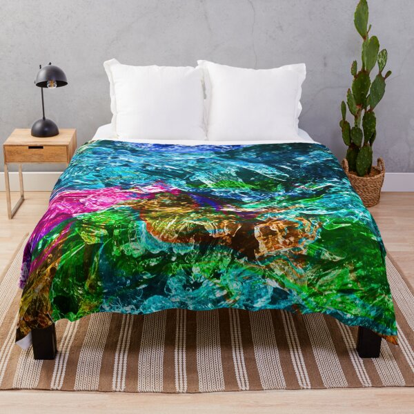 Item preview, Coloured ice Abstract Art designed and sold by Fantacaroo Designs.