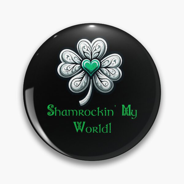 Item preview, St Patrick Day Shamrock Shamrockin My World!  designed and sold by Irbisinthebox.