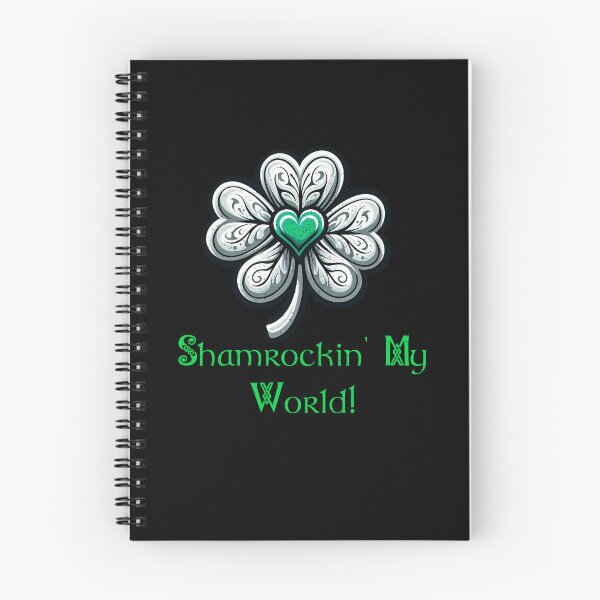 Item preview, St Patrick Day Shamrock Shamrockin My World!  designed and sold by Irbisinthebox.