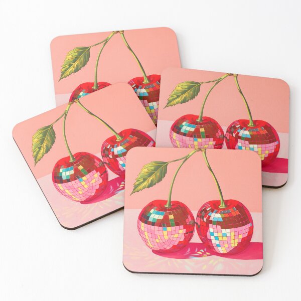 Item preview, Disco Cherry - Disco Ball, Dance, Cherries, Retro designed and sold by TheLoveShop.