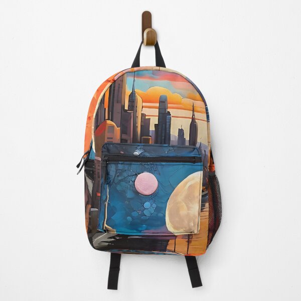 Item preview, Futuristic Cityscape designed and sold by Tee Graphics Art Co..