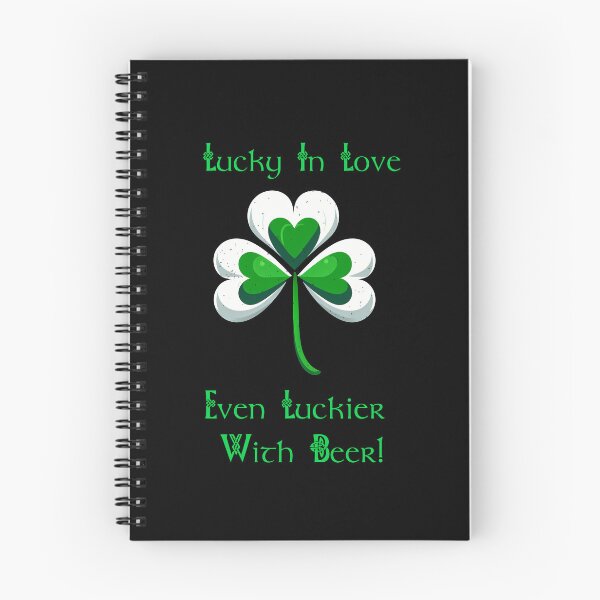 Item preview, St Patrick Day Shamrock Lucky In Love, Even Luckier with Beer! designed and sold by Irbisinthebox.