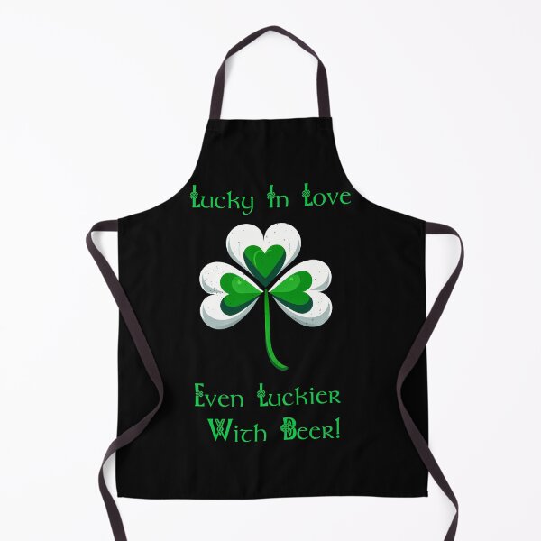 Item preview, St Patrick Day Shamrock Lucky In Love, Even Luckier with Beer! designed and sold by Irbisinthebox.