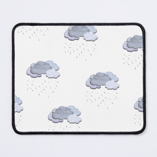 Item preview, Rain and Cloud Seamless Pattern Background designed and sold by SearionStudio.