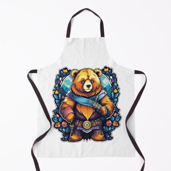 Item preview, Fantasy meets reality: The bold knight bear designed and sold by Ink-Kreativ.