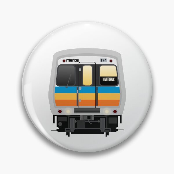 Item preview, MARTA Rail SFB CQ310 Train (Retro Stripes) designed and sold by LeonTransit.