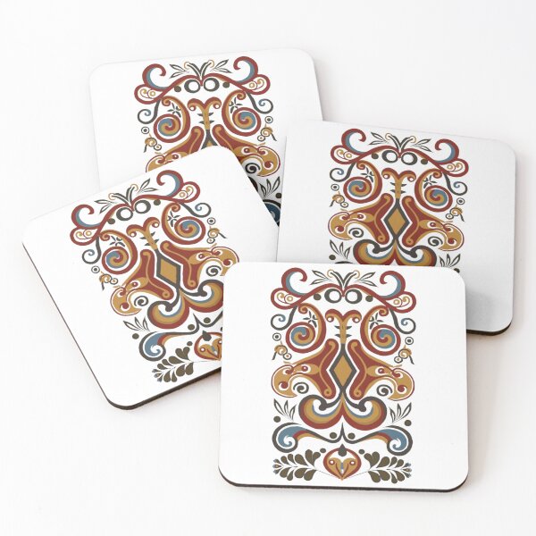 Item preview,  Norwegian folklore abstraction cartoon, animation designed and sold by VibeStyleShop.