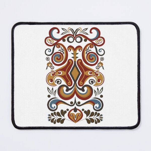 Item preview, Norwegian folklore abstraction cartoon, animation designed and sold by VibeStyleShop.