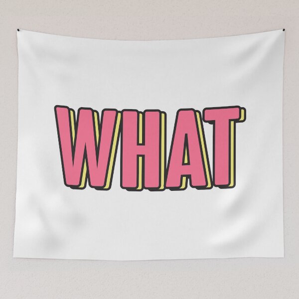Item preview, What - word designed and sold by RemonMichel.