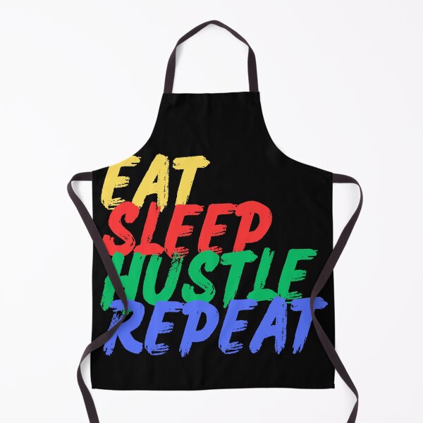 Item preview, Eat, Sleep, Hustle, Repeat (Mood Colors) designed and sold by MoodThreads.