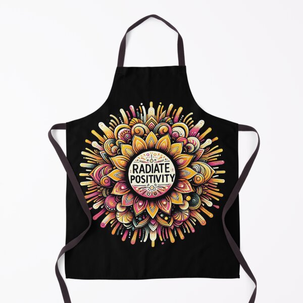Item preview, Vibrant Rays of Joy Radiate Positivity Mandala Sunburst designed and sold by Simplystik.