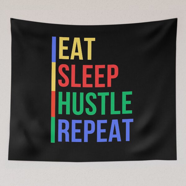 Item preview, Hustler Routine (Mood Colors) designed and sold by MoodThreads.