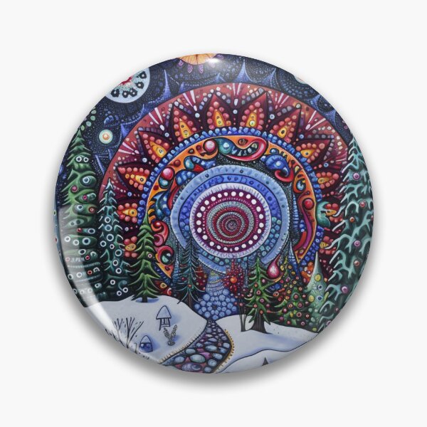 Item preview, Daloria - Winter Mandala (1/28) designed and sold by sabantha.