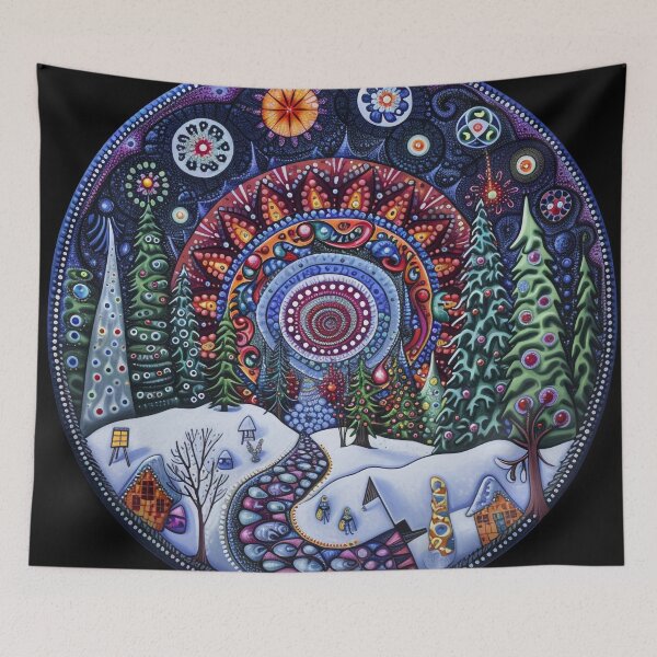Item preview, Daloria - Winter Mandala (1/28) designed and sold by sabantha.