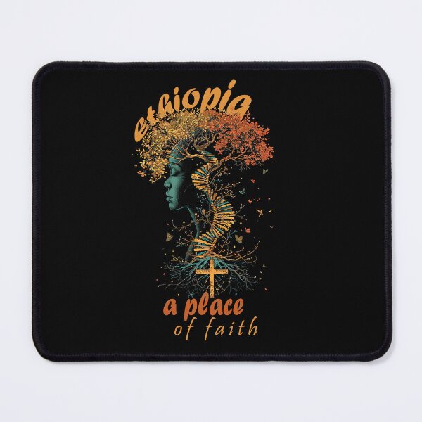 Item preview, "Faithful Devotion: Ethiopian Prayer" t-shirt design. designed and sold by imaginativeafro.