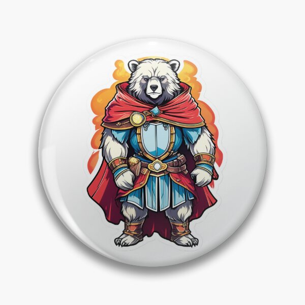Item preview, Mystical Bear: A Hero of the Old World designed and sold by Ink-Kreativ.