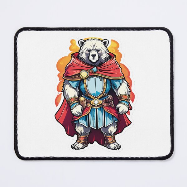 Item preview, Mystical Bear: A Hero of the Old World designed and sold by Ink-Kreativ.