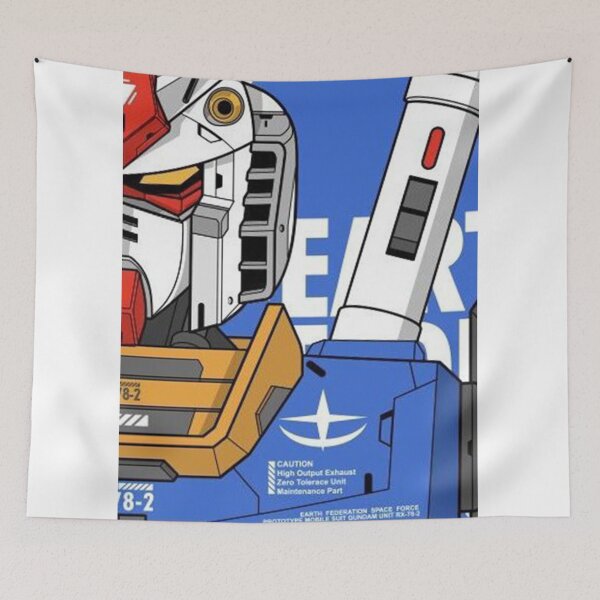 Item preview, Blue Gundam Poster designed and sold by JoyseRranoi.