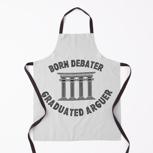Item preview, Born Debater: Law School to Arguer | Funny Lawyer Quote Design designed and sold by kcaandwu.