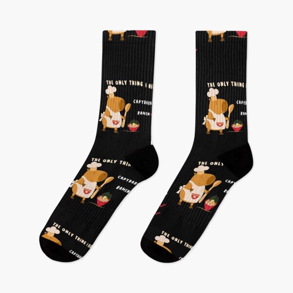 Item preview, The Only Thing I Need - Capybara Ramen designed and sold by EmiAndMike.