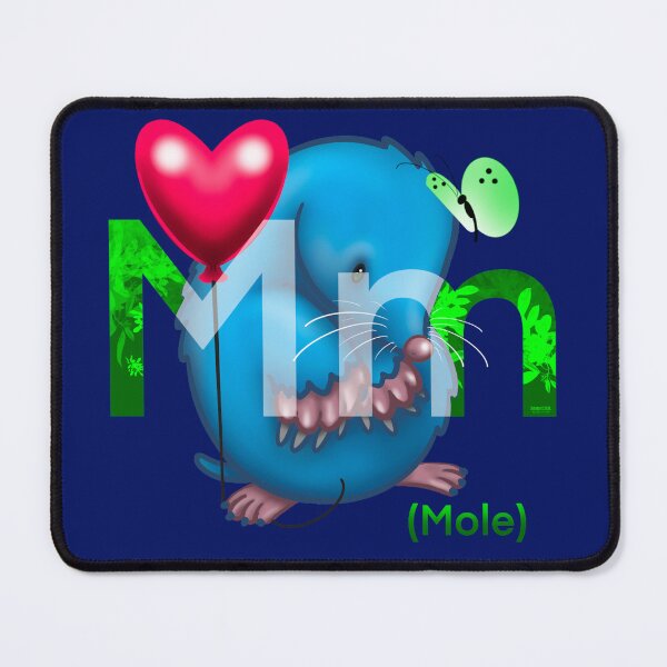 Item preview, Weird Animals A-Z Mole designed and sold by MetroInk.