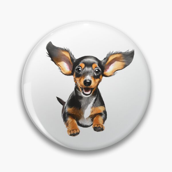 Item preview, Dachshund Jumping designed and sold by quoting.