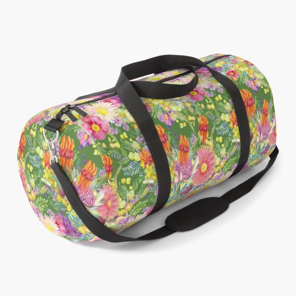 Item preview, Australian Wildflowers Summer Green designed and sold by Sketchbook Designs.