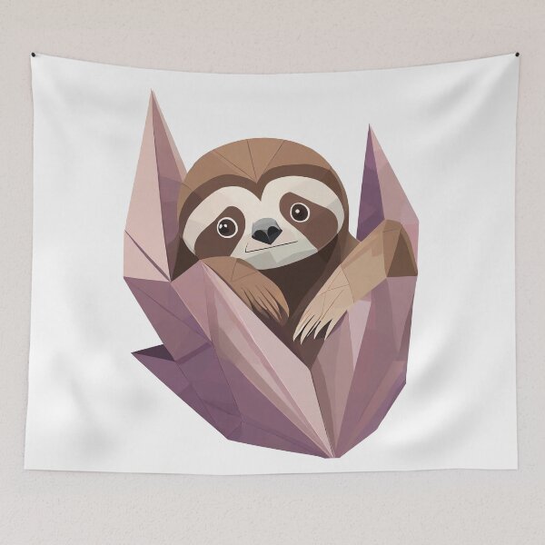 Item preview, Sweet Lazy Sloth Design designed and sold by MakeInShop.