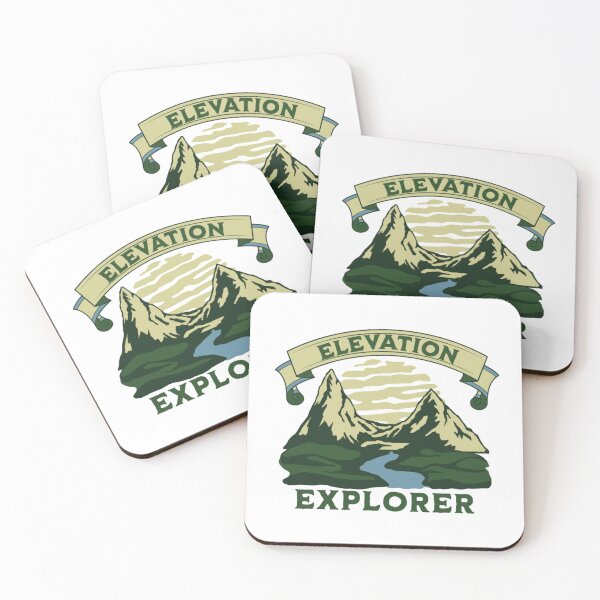 Item preview, Elevation Explorer | T-Shirt, Sticker designed and sold by NicolasGlowArt.