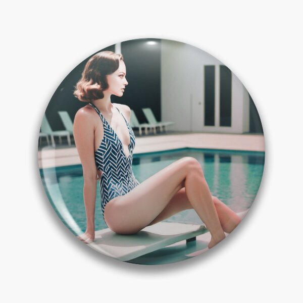 Item preview, Sun-Kissed Serenity: 1950s Poolside Glamour designed and sold by Sanctum Icons.