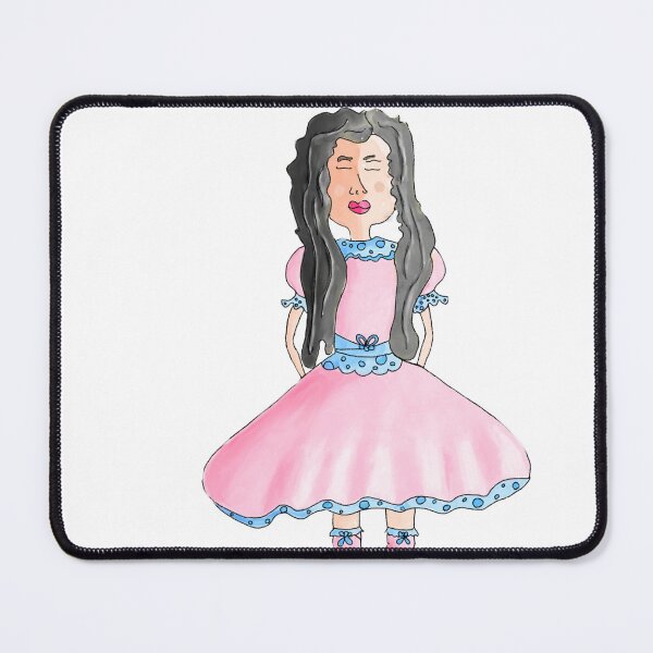 Item preview, Bailarina rosada, bailarina con trenzas, delicada designed and sold by DGFerredon.