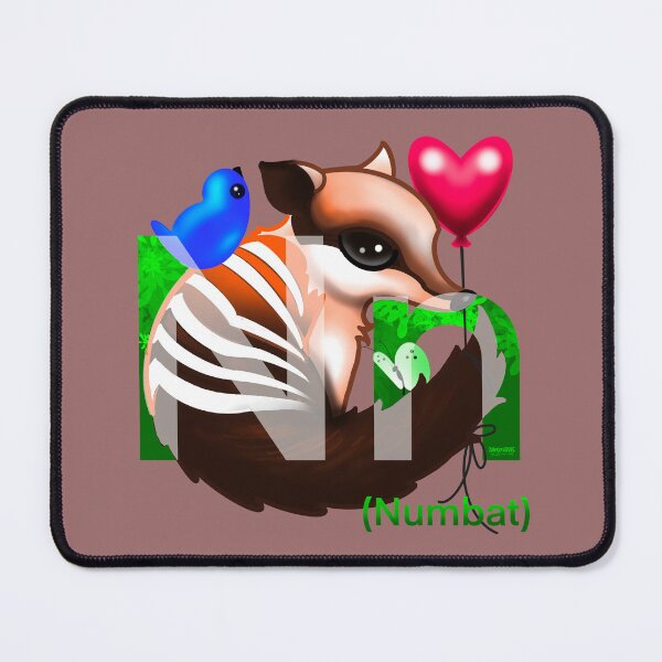 Item preview, Weird Animals A-Z Numbat designed and sold by MetroInk.