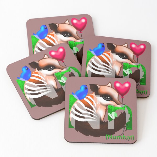 Item preview, Weird Animals A-Z Numbat designed and sold by MetroInk.