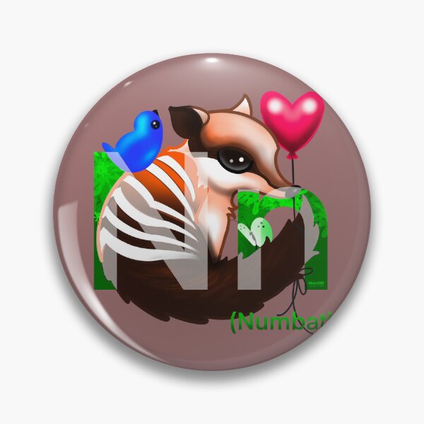 Item preview, Weird Animals A-Z Numbat designed and sold by MetroInk.