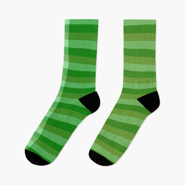 Item preview, Horizontal Line Pattern In Turquoise Green, Summer Green and Olive Green designed and sold by taiche.