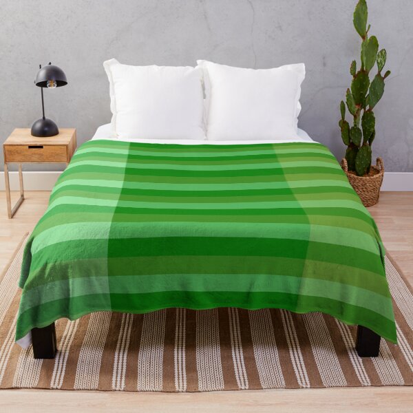Item preview, Horizontal Line Pattern In Turquoise Green, Summer Green and Olive Green designed and sold by taiche.