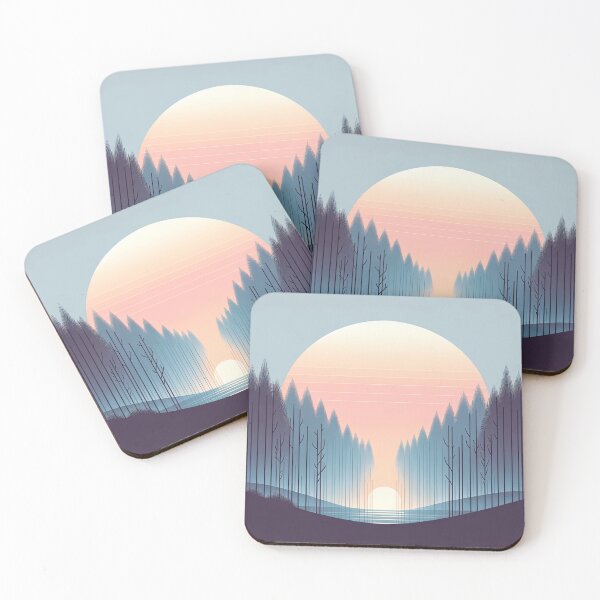 Item preview, Dawn Whisper in the Minimalist Forest designed and sold by SunkenCost.