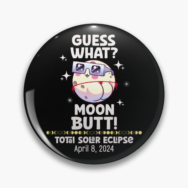 Artikelvorschau, Erraten Sie, was? Moon Butt Kawaii Eclipse Brille 2024 entworfen und verkauft von FlorenciaBliss.
