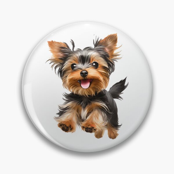 Item preview, Yorkie Jumping designed and sold by quoting.