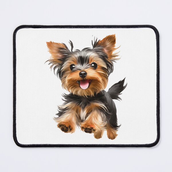 Item preview, Yorkie Jumping designed and sold by quoting.