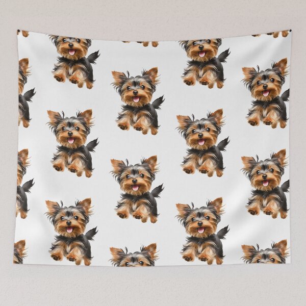 Item preview, Yorkie Jumping designed and sold by quoting.