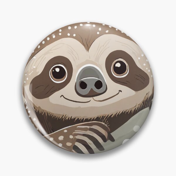 Item preview, Sweet Lazy Sloth Design designed and sold by MakeInShop.