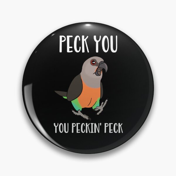 Item preview, Peck you, you peckin peck - Red Bellied Parrot designed and sold by FandomizedRose.