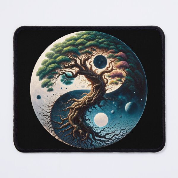 Item preview, World Tree Yin Yang designed and sold by MaddFictional.