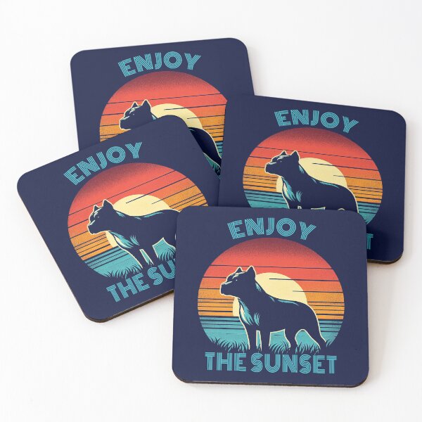 Item preview, Enjoy the Sunset - Retro - Stafford designed and sold by MugshotsAndMore.