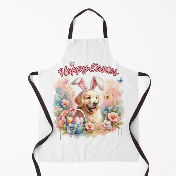 Item preview, Happy Easter - Golden Retriever designed and sold by critterpatchusa.