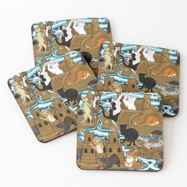 Item preview, Sand “Cat”stles designed and sold by TanyaRomeo.