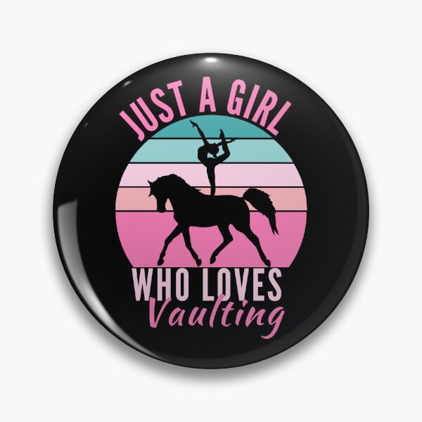 Item preview, Horse vaulting  just a girl who loves vaulting designed and sold by Lady-Frost.
