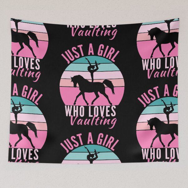 Item preview, Horse vaulting  just a girl who loves vaulting designed and sold by Lady-Frost.