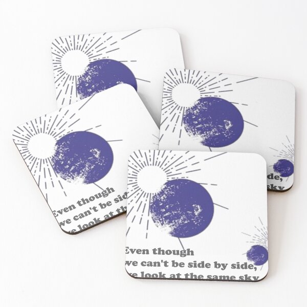 Item preview, Even though we can't be side by side, we look at the same sky designed and sold by FilizDesigner.